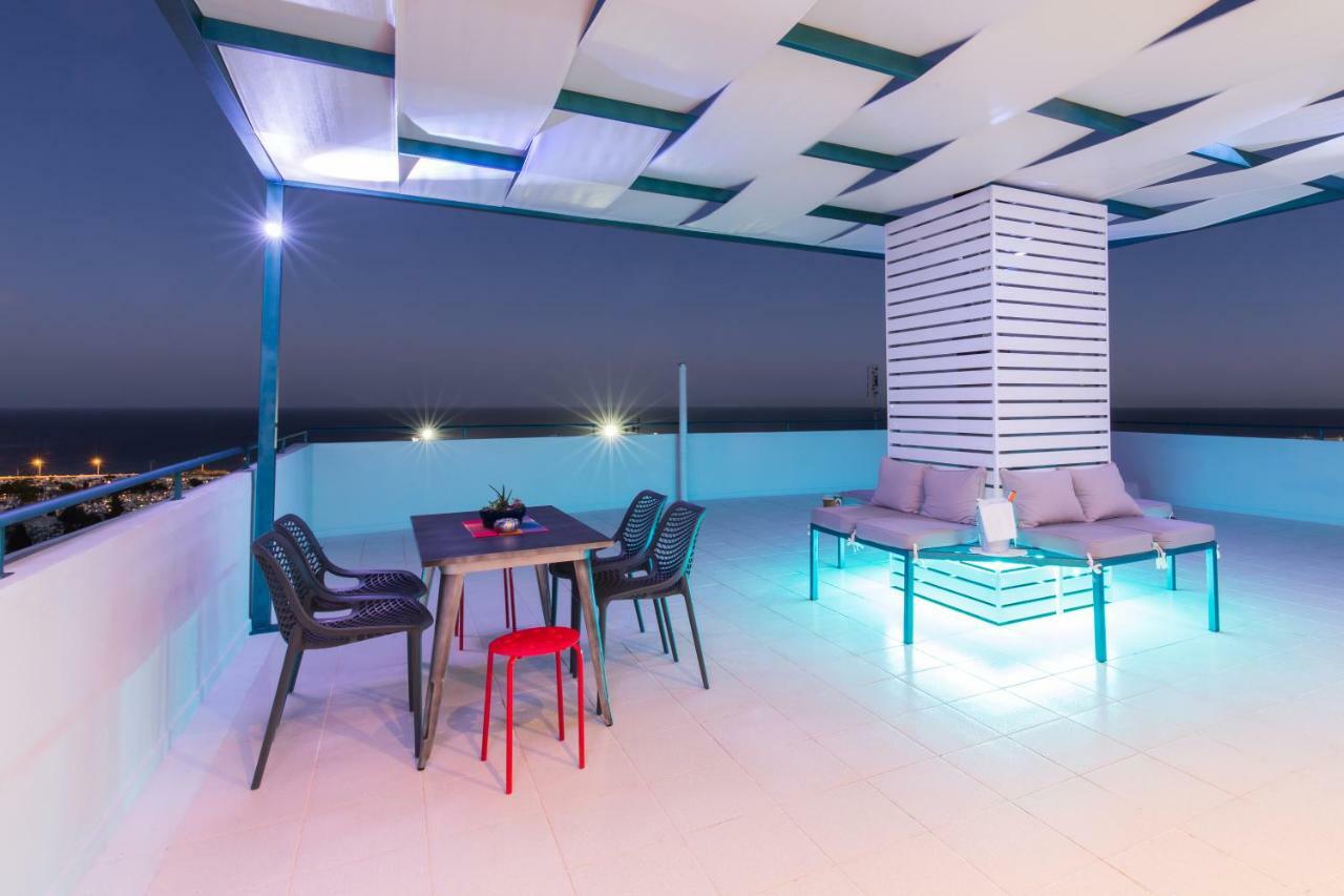 Groovy & Cozy Apt With Private Seaview Rooftop Terrace Rhodes City Exterior photo