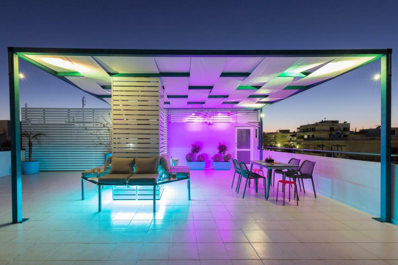 Groovy & Cozy Apt With Private Seaview Rooftop Terrace Rhodes City Exterior photo